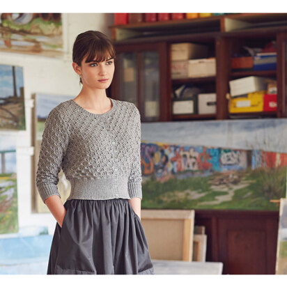 Tenzin Cardigan in Rowan Softyak DK - Downloadable PDF