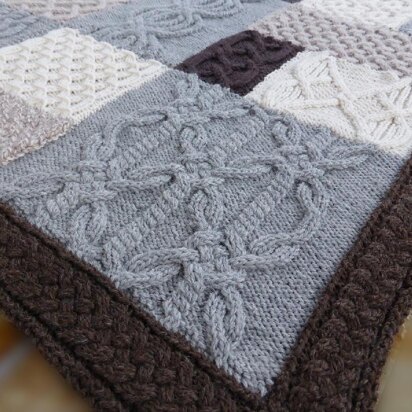 Textured Landscape Throw