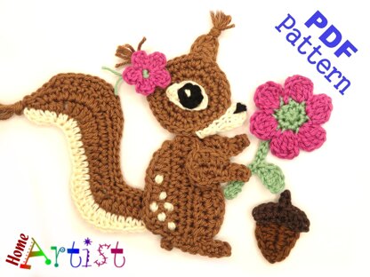 Squirrel Applique