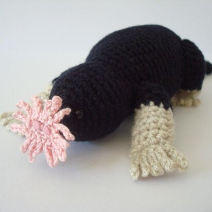 Star Nosed Mole Amigurumi Crochet Pattern