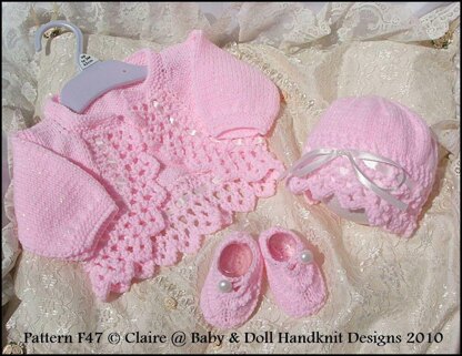 Boleros & Hats for 16-22” doll/newborn/0-3m baby