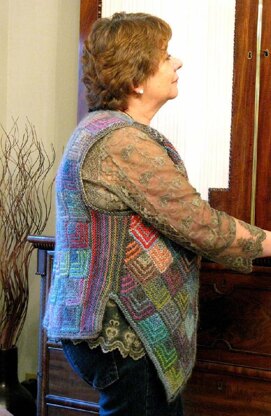 Hilary's Patchwork Waistcoat