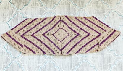 Square in a Wrap Pocket Shawl