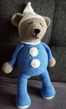 Crochet Pattern for the Cuddle Bear Bruno!