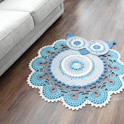 Retro Owl Rug