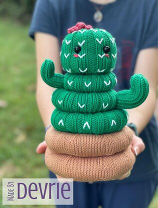 Cactus Stacking Ring Toy