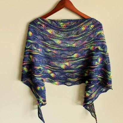 Dancing Skies Shawl