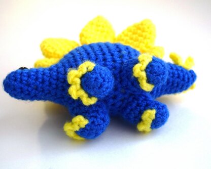 Miniature Stegosaurus Amigurumi/Plush Toy