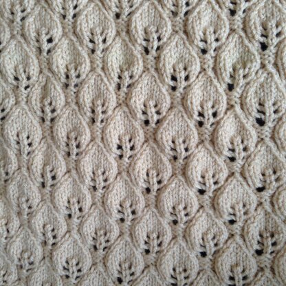 Leaves Baby Blanket