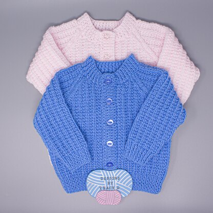 Lewis unisex baby cardigan 20" & 22" chest