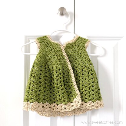 Baby Girl Meadow Cardigan Dress