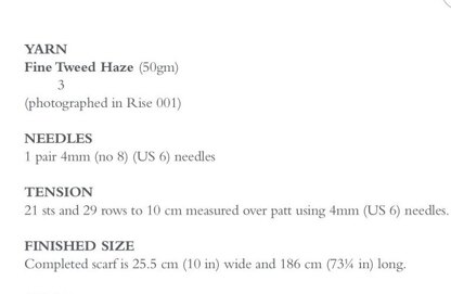 Shuttle in Rowan Fine Tweed Haze - ZM74-00016-ENP - PDF