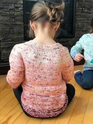 Little One's Faded Pullover