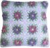 Floral Granny Square Pillow