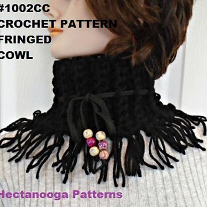 1002CC - Fringed Cowl