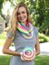 Plymouth Yarn F814 Hot Cakes Ridged Cowl (Free).