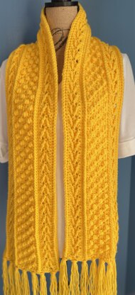 Buttered Popcorn Scarf