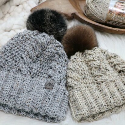 Rustic Cabled Toque