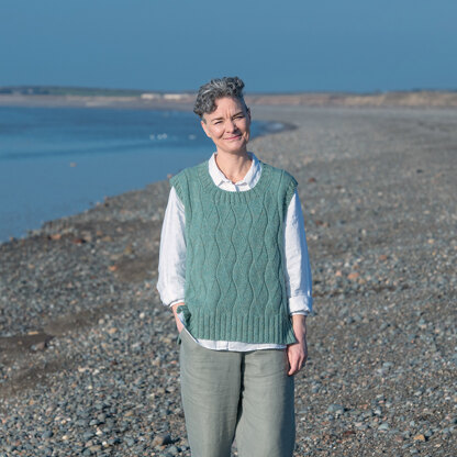 Laguna Veneta Vest in The Fibre Co. Lore - Downloadable PDF