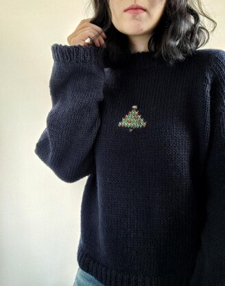 Minimal Xmas Sweater