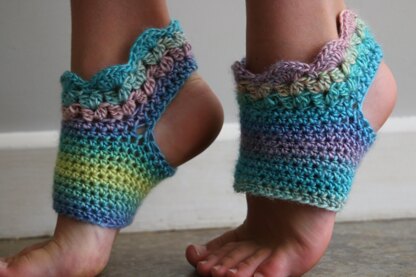 Mermaid yoga socks