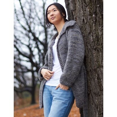 Easy Saturday Cardigan in Patons Misty