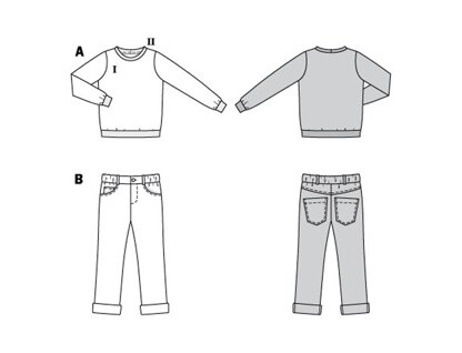 Burda Style Children's Co-ords B9251 - Sewing Pattern