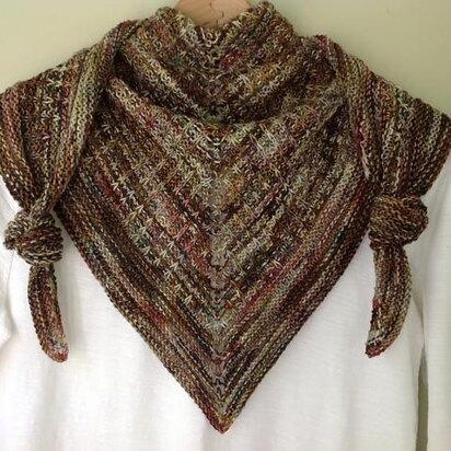 Woodlander Shawl - knitting pattern