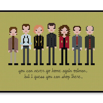 Grosse Pointe Blank - PDF Cross Stitch Pattern