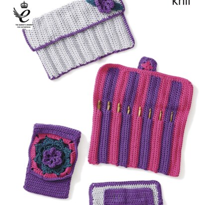 Hook Roll & Accessories Set in King Cole Smooth DK - 9033pdf - Downloadable PDF