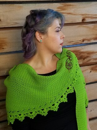 Spring Green Shawl