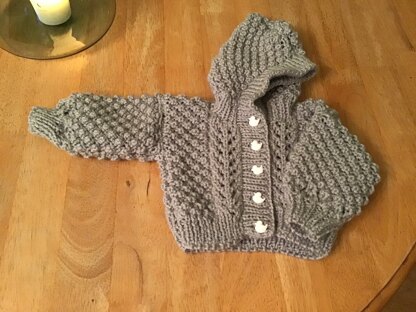 Baby Aran hoodie