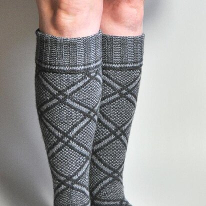 Gairloch Pattern Stockings