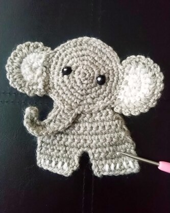 Elephant Applique Blanket