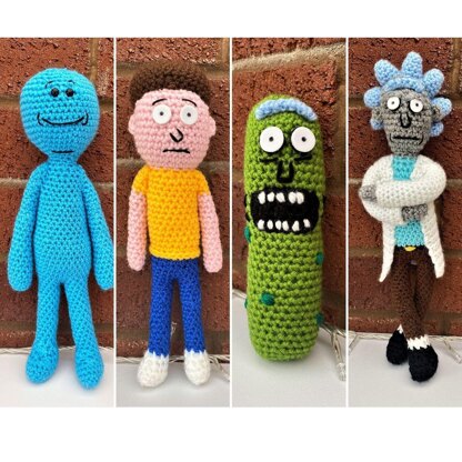4 Rick and Morty Crochet Patterns