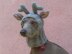Reindeer Dog Hat with a Tassel