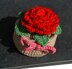 Crochet Pattern Flower in Pot!