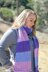 Tri-Color Tunisian Scarf