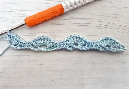 Catherine's Wheel Crochet Stitch