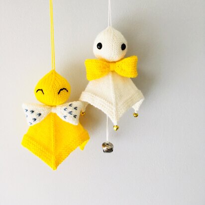Teru Teru Bozu - Japanese Charm - knitting pattern