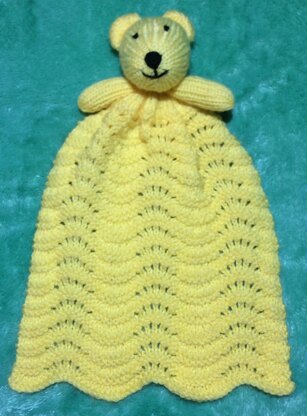 Teddy Bear Baby Comforter Blanket