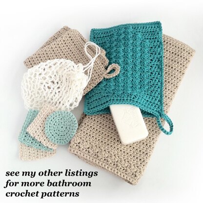 Simple Washcloth in 3 Sizes