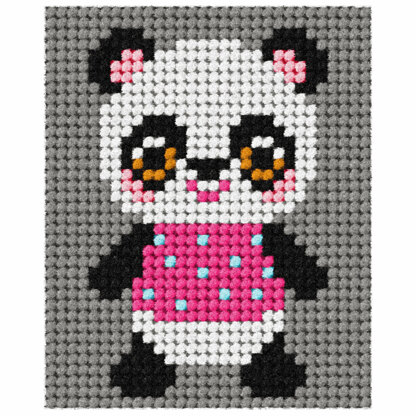 Orchidea Tapestry Kit: My First Panda - 17 x 20.5cm