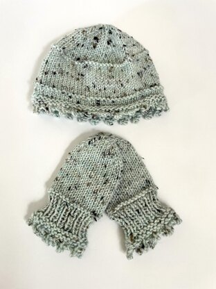 Picot Baby Cardigan