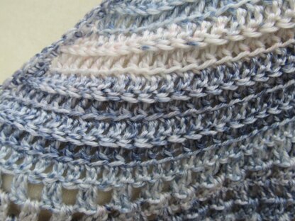 Falling Waters Shawl