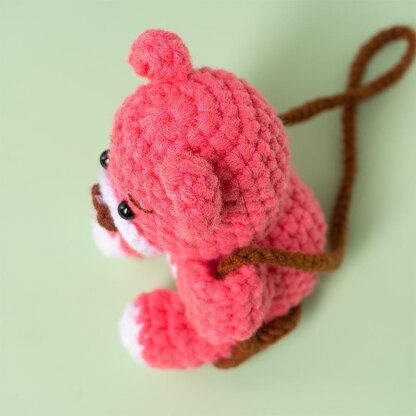 Strawberry Bear Car Hanging