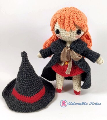 Mina the Fire Witch Amigurumi