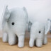 Mummy and Baby Elephant in Deramores Studio DK - Downloadable PDF