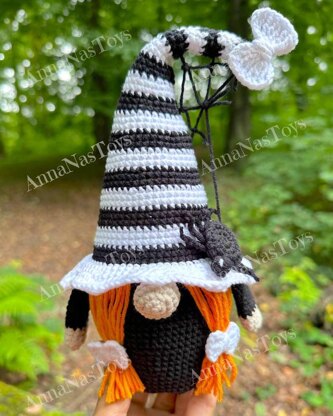 Black and white Halloween Witch