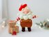 Santa Clause (Le Pere Noel) crochet pattern for chunky yarn